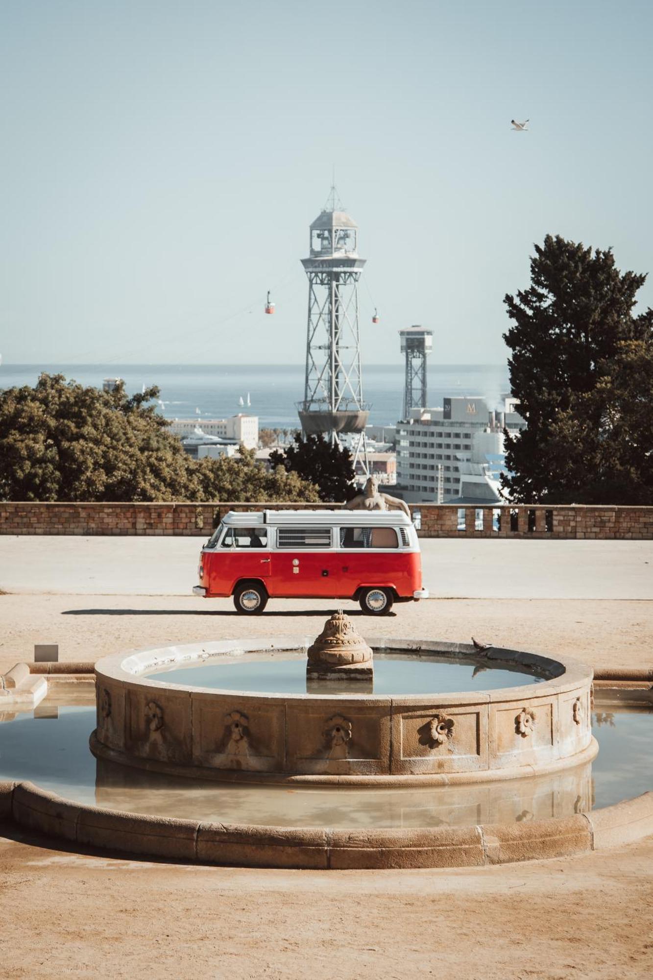 Retro Vw Kombi T2 Campervan L'Hospitalet de Llobregat Esterno foto